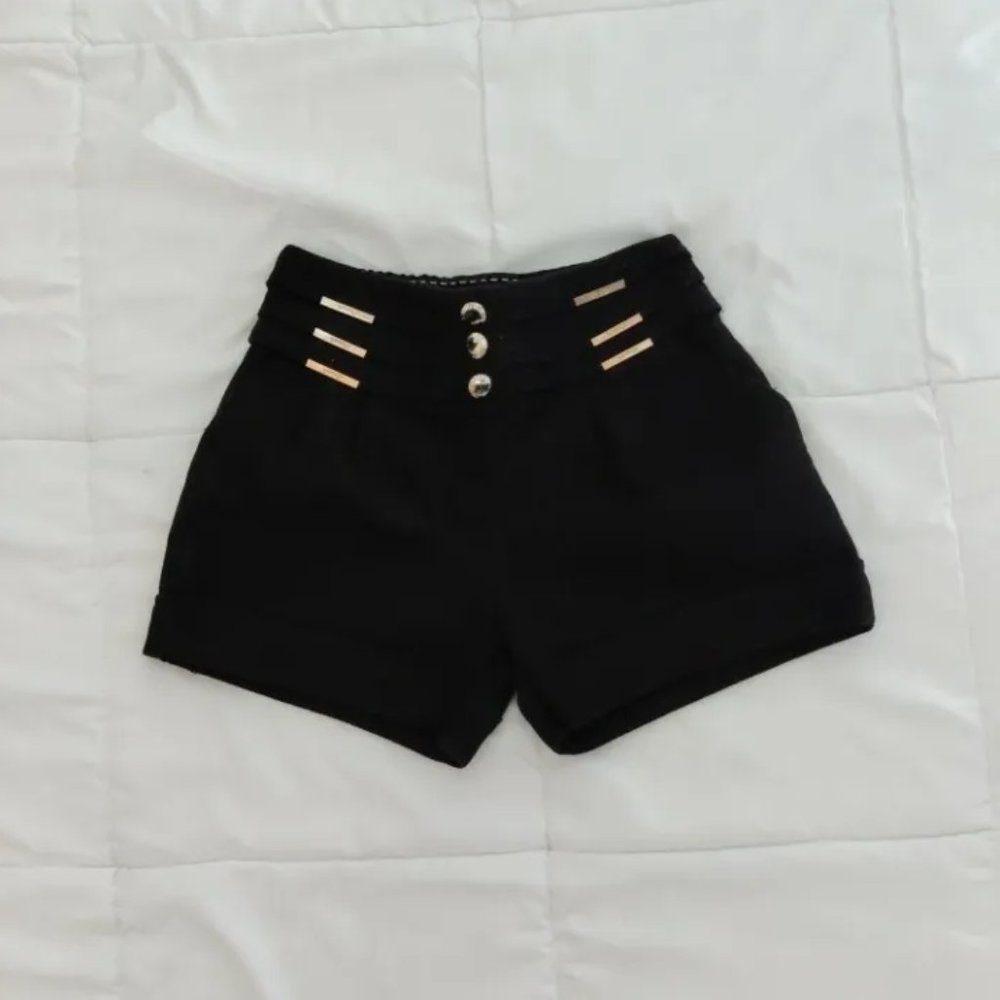 Black Winter Shorts XS